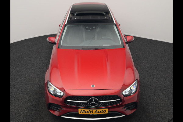 Mercedes-Benz E-Klasse Estate 300 e AMG Line PHEV 320pk | Luchtvering |  Panodak | Trekhaak af Fabriek | Adaptive Cruise | Head Up | Multibeam LED | Lederen Sportstoelen | Widscreen Navi | Sfeerverlichting | Camera |