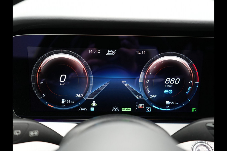 Mercedes-Benz E-Klasse Estate 300 e AMG Line PHEV 320pk | Luchtvering |  Panodak | Trekhaak af Fabriek | Adaptive Cruise | Head Up | Multibeam LED | Lederen Sportstoelen | Widscreen Navi | Sfeerverlichting | Camera |