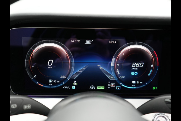 Mercedes-Benz E-Klasse Estate 300 e AMG Line PHEV 320pk | Luchtvering |  Panodak | Trekhaak af Fabriek | Adaptive Cruise | Head Up | Multibeam LED | Lederen Sportstoelen | Widscreen Navi | Sfeerverlichting | Camera |
