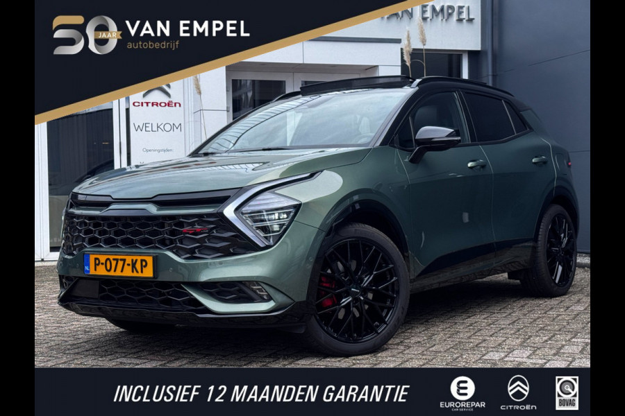 Kia Sportage 1.6 T-GDi Hybrid GT-PlusLine NL-Auto | Schuif-Kantel Dak | Leder + Memory | Camera 360 | Harman Kardon | Winter Pack