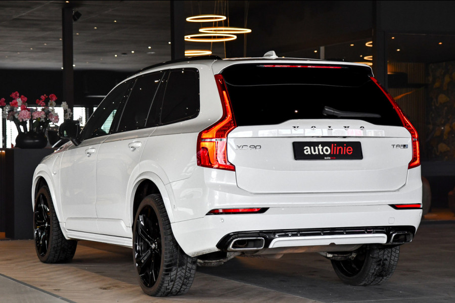 Volvo XC90 2.0 T8 Twin Engine AWD R-Design Polestar+. Pano, Luchtv, 7P, HUD, Memory, 360, H/K, Pilot assist, Trekh, Keyless, 22''!