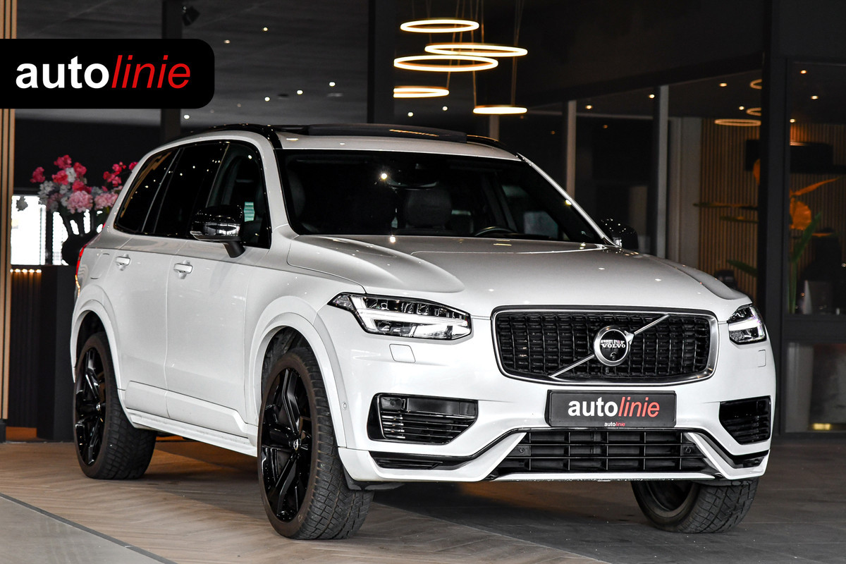 Volvo XC90 2.0 T8 Twin Engine AWD R-Design Polestar+. Pano, Luchtv, 7P, HUD, Memory, 360, H/K, Pilot assist, Trekh, Keyless, 22''!
