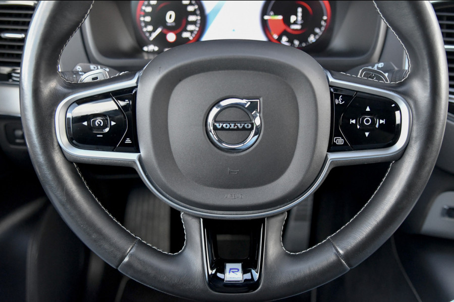 Volvo XC90 2.0 T8 Twin Engine AWD R-Design Polestar+. Pano, Luchtv, 7P, HUD, Memory, 360, H/K, Pilot assist, Trekh, Keyless, 22''!