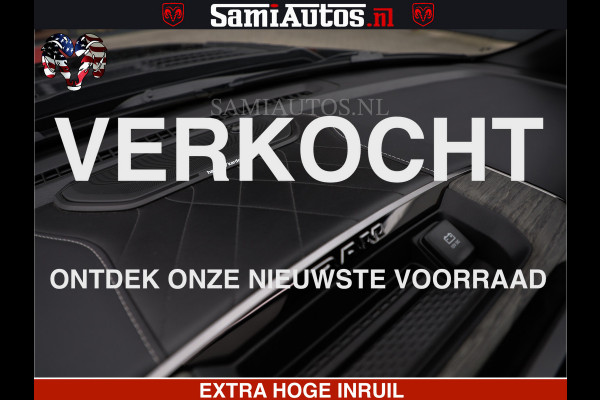 Dodge Ram LIMITED H.O 540 PK 706 Nm | FEUL WIELEN |XB9 | MASSAGE | BOM VOL | CREW CAB | DUBBELE CABINE | GRIJSKENTEKEN | 5 PERSOONS | DE MEEST LUXUEUZE en BEGEERDE Pick-up