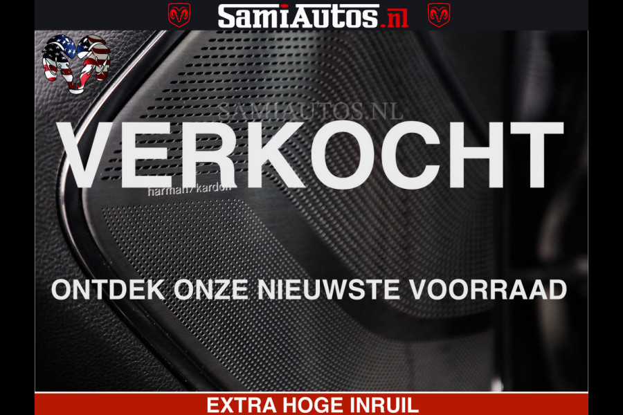 Dodge Ram LIMITED H.O 540 PK 706 Nm | FEUL WIELEN |XB9 | MASSAGE | BOM VOL | CREW CAB | DUBBELE CABINE | GRIJSKENTEKEN | 5 PERSOONS | DE MEEST LUXUEUZE en BEGEERDE Pick-up