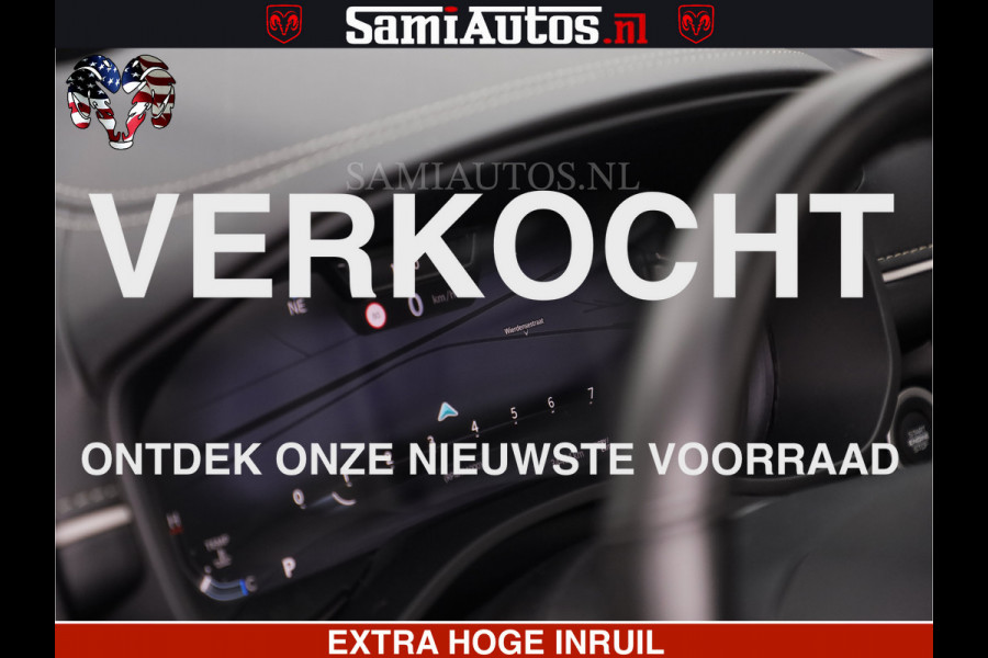 Dodge Ram LIMITED H.O 540 PK 706 Nm | FEUL WIELEN |XB9 | MASSAGE | BOM VOL | CREW CAB | DUBBELE CABINE | GRIJSKENTEKEN | 5 PERSOONS | DE MEEST LUXUEUZE en BEGEERDE Pick-up