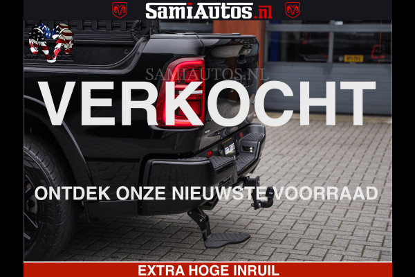 Dodge Ram LIMITED H.O 540 PK 706 Nm | FEUL WIELEN |XB9 | MASSAGE | BOM VOL | CREW CAB | DUBBELE CABINE | GRIJSKENTEKEN | 5 PERSOONS | DE MEEST LUXUEUZE en BEGEERDE Pick-up