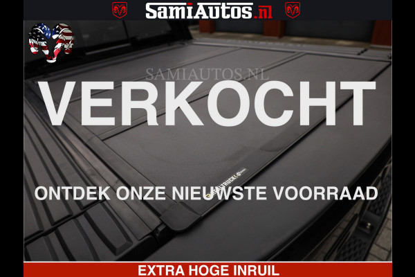Dodge Ram LIMITED H.O 540 PK 706 Nm | FEUL WIELEN |XB9 | MASSAGE | BOM VOL | CREW CAB | DUBBELE CABINE | GRIJSKENTEKEN | 5 PERSOONS | DE MEEST LUXUEUZE en BEGEERDE Pick-up