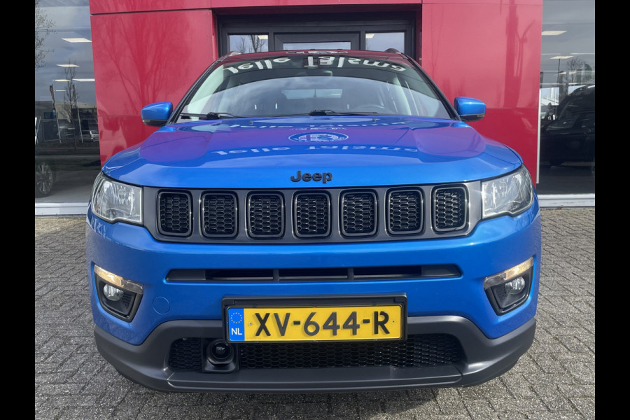 Jeep Compass 1.4 MultiAir Night Eagle | Blauw metallic met zwart dak | Zwarte velgen