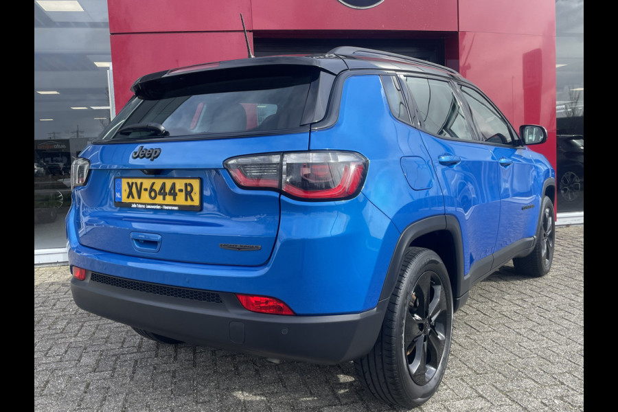Jeep Compass 1.4 MultiAir Night Eagle | Blauw metallic met zwart dak | Zwarte velgen