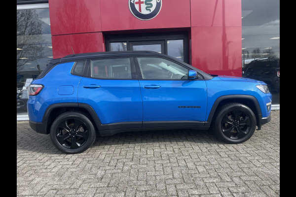 Jeep Compass 1.4 MultiAir Night Eagle | Blauw metallic met zwart dak | Zwarte velgen
