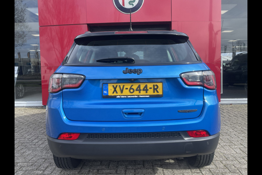 Jeep Compass 1.4 MultiAir Night Eagle | Blauw metallic met zwart dak | Zwarte velgen