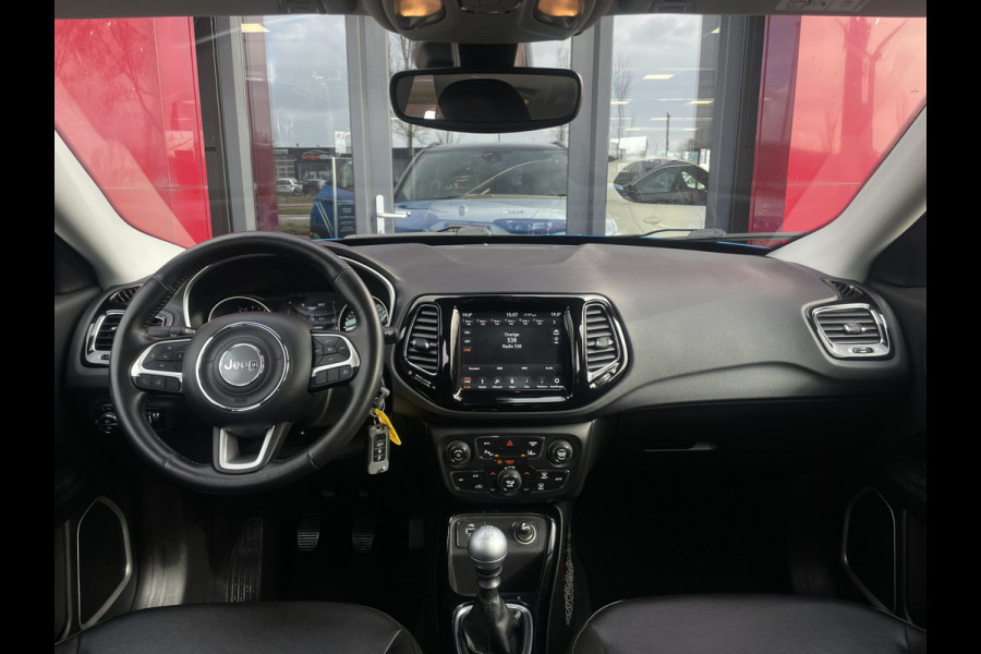 Jeep Compass 1.4 MultiAir Night Eagle | Blauw metallic met zwart dak | Zwarte velgen