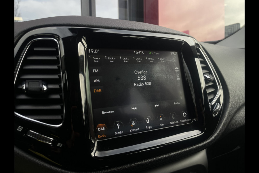 Jeep Compass 1.4 MultiAir Night Eagle | Blauw metallic met zwart dak | Zwarte velgen