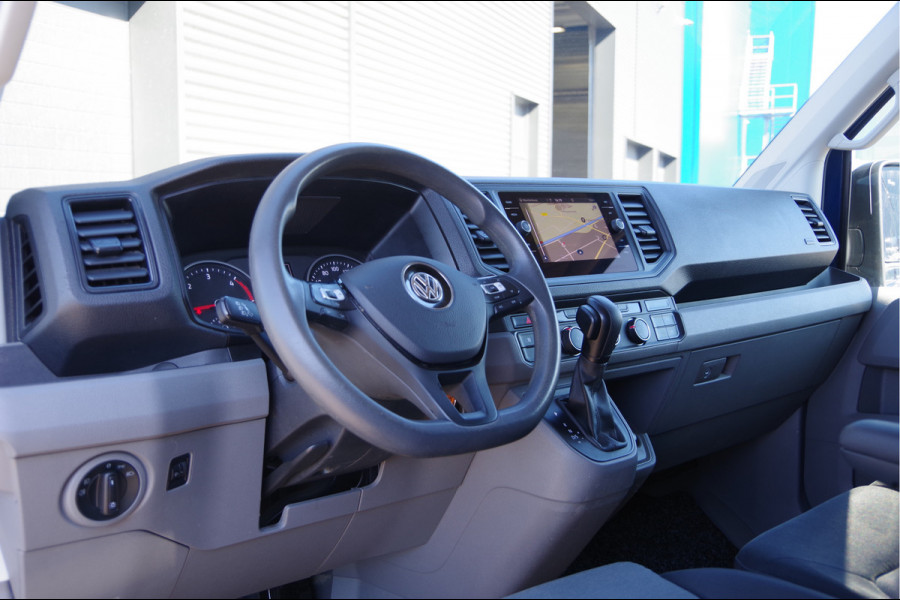 Volkswagen Crafter 35 2.0 TDI L3H2 3-ZITS, 140PK AUT. STANDKACHEL, GEV. ERGO COMFORT STOEL, CRUISE, NAVI, AIRCO