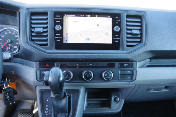 Volkswagen Crafter 35 2.0 TDI L3H2 3-ZITS, 140PK AUT. STANDKACHEL, GEV. ERGO COMFORT STOEL, CRUISE, NAVI, AIRCO