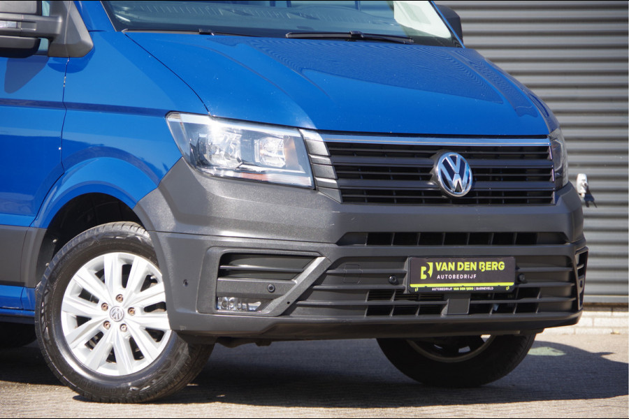 Volkswagen Crafter 35 2.0 TDI L3H2 3-ZITS, 140PK AUT. STANDKACHEL, GEV. ERGO COMFORT STOEL, CRUISE, NAVI, AIRCO