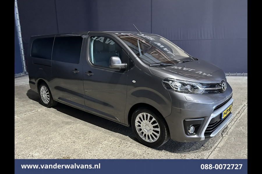 Toyota Proace Shuttle 1.5 D-4D 120pk L3H1 XL 9 Zits Personenbus Euro6 Airco | Navigatie | Camera | Apple Carplay Cruisecontrol, Android Auto, Parkeersensoren, Bijrijdersbank