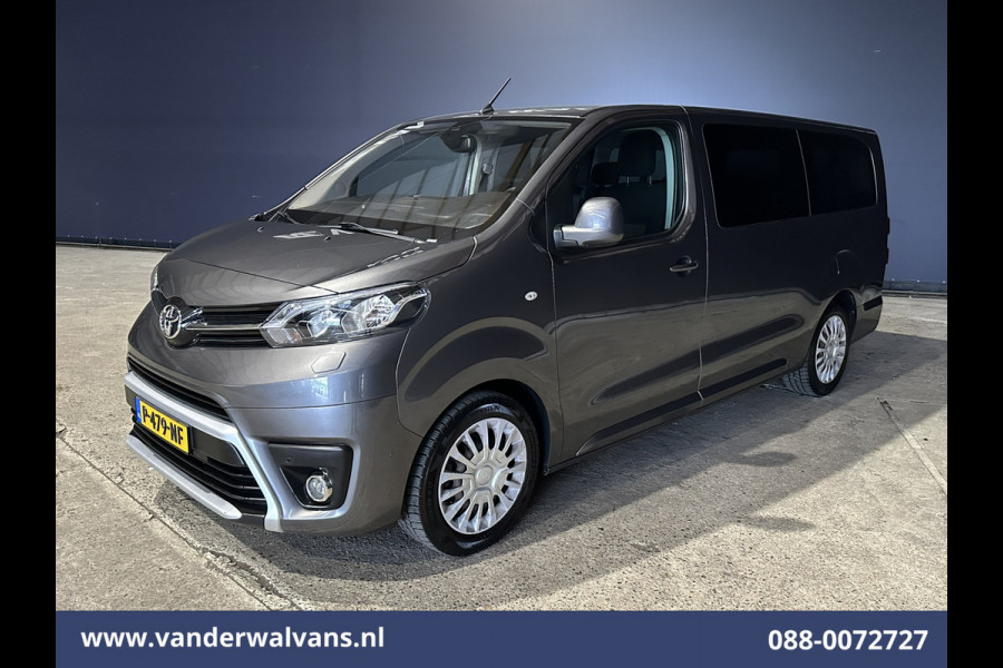 Toyota Proace Shuttle 1.5 D-4D 120pk L3H1 XL 9 Zits Personenbus Euro6 Airco | Navigatie | Camera | Apple Carplay Cruisecontrol, Android Auto, Parkeersensoren, Bijrijdersbank