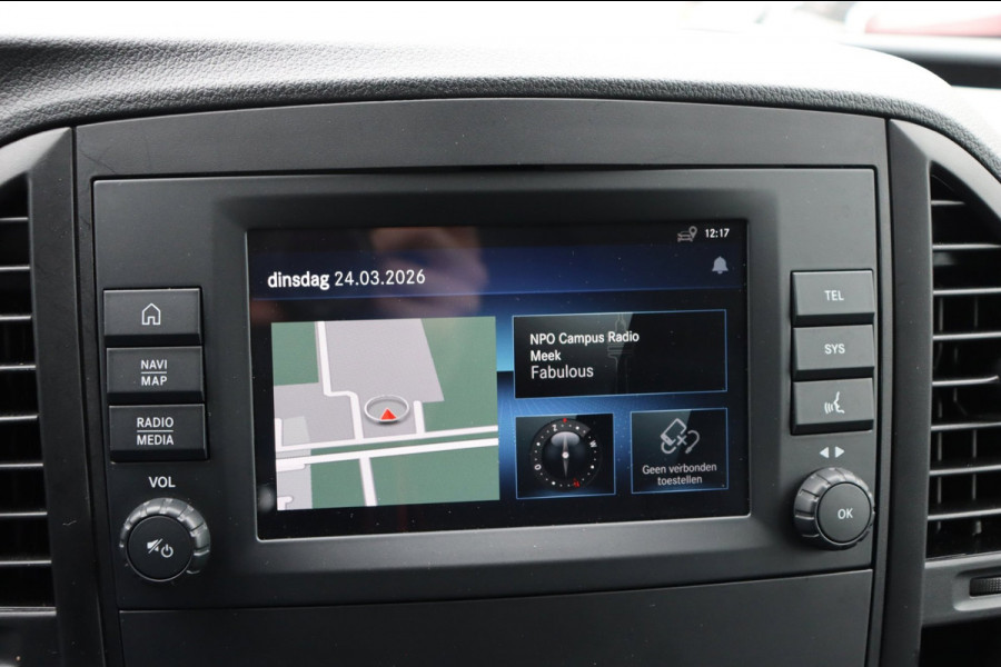 Mercedes-Benz EVITO TOURER PRO L3 90 kWh 350km 9-persoons l-vloerrail el.schuifdeuren snelladen leer+vw 47.940,-incl.btw