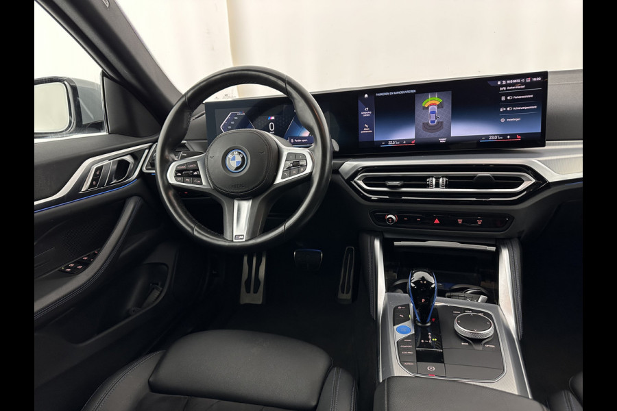 BMW i4 eDrive40 84 kWh [ 3-Fase ] (INCL.BTW) *LEATHER-MICROFIBRE | FULL-LED | ADAPTIVE-CRUISE | HEATED-SPORTSEATS | CAMERA | DAB | WIDESCREEN-DIGI-COCKPIT | NAVI-FULLMAP | ECC | PDC | 18''ALU*