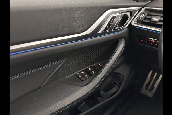 BMW i4 eDrive40 84 kWh [ 3-Fase ] (INCL.BTW) *LEATHER-MICROFIBRE | FULL-LED | ADAPTIVE-CRUISE | HEATED-SPORTSEATS | CAMERA | DAB | WIDESCREEN-DIGI-COCKPIT | NAVI-FULLMAP | ECC | PDC | 18''ALU*