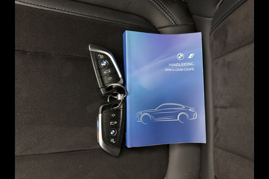 BMW i4 eDrive40 84 kWh [ 3-Fase ] (INCL.BTW) *LEATHER-MICROFIBRE | FULL-LED | ADAPTIVE-CRUISE | HEATED-SPORTSEATS | CAMERA | DAB | WIDESCREEN-DIGI-COCKPIT | NAVI-FULLMAP | ECC | PDC | 18''ALU*