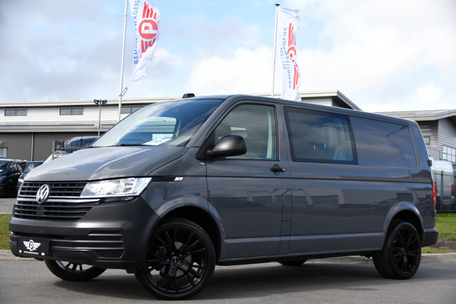 Volkswagen Transporter 2.0 TDI L2H1 DC PB Edition Camera, Carplay, Stoelverwarming, Sensoren, multimedia, 150pk, Automaat, 6 Zits, Uniek!