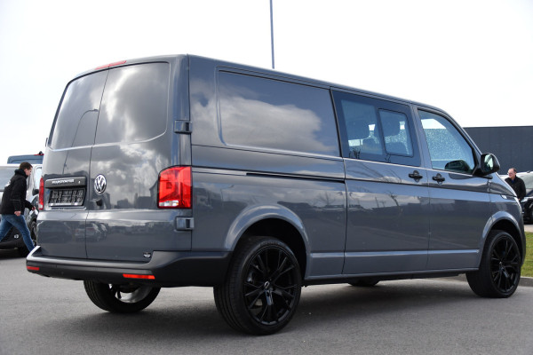 Volkswagen Transporter 2.0 TDI L2H1 DC PB Edition Camera, Carplay, Stoelverwarming, Sensoren, multimedia, 150pk, Automaat, 6 Zits, Uniek!