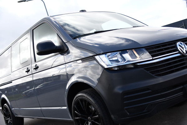 Volkswagen Transporter 2.0 TDI L2H1 DC PB Edition Camera, Carplay, Stoelverwarming, Sensoren, multimedia, 150pk, Automaat, 6 Zits, Uniek!