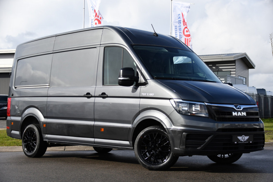 MAN TGE 3.180 35 2.0 L3H3 PB Edition Camera, Cruise, Sensoren, Carplay, 177pk, Automaat, Multimedia, Geveerde stoel, Uniek!