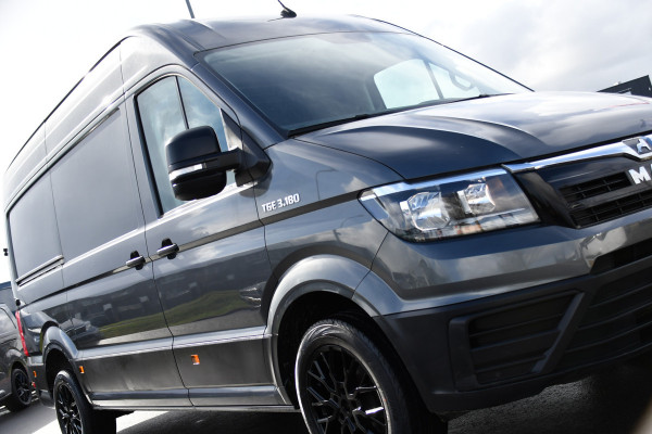 MAN TGE 3.180 35 2.0 L3H3 PB Edition Camera, Cruise, Sensoren, Carplay, 177pk, Automaat, Multimedia, Geveerde stoel, Uniek!