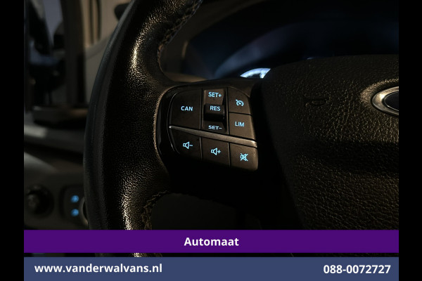 Ford Transit 2.0 TDCI 185pk Automaat L3H2 Euro6 Airco | Xenon | Camera | Navigatie | Apple Carplay | Cruisecontrol | LED Android Auto, Verwarmde voorruit, Stoelverwarming, LM velgen, Elektrisch verstelbare bestuurdersstoel, Parkeersensoren, Bijrijdersbank
