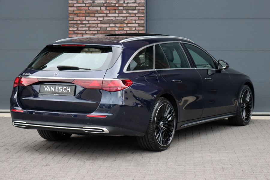 Mercedes-Benz E-Klasse Estate 300 e Exclusive Line Premium | Hyperscreen | Luchtvering | Massage | Stoelventilatie | Burmester | Nappa Leder | Panoramadak | HUD | 3D-Display | Digital Light | Augmented Reality |