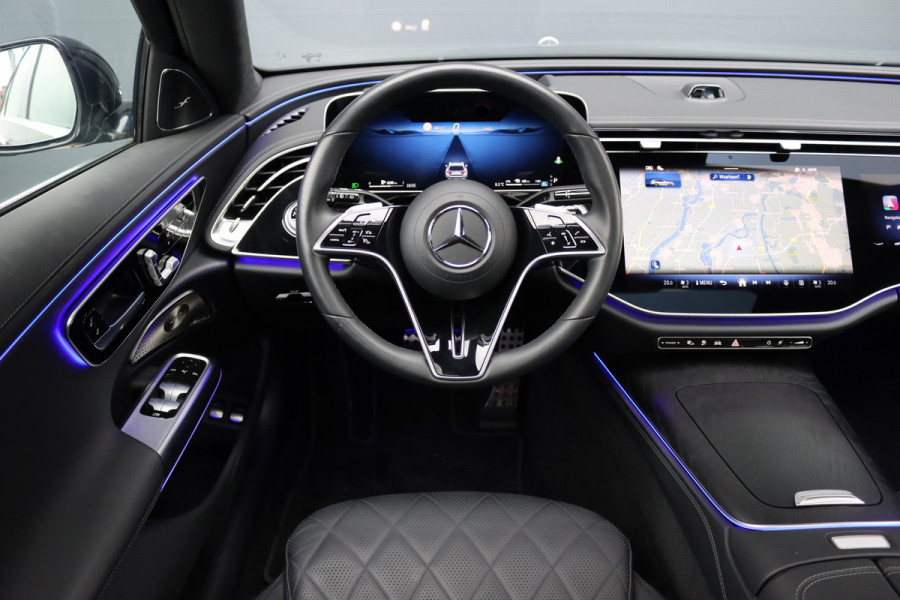 Mercedes-Benz E-Klasse Estate 300 e Exclusive Line Premium | Hyperscreen | Luchtvering | Massage | Stoelventilatie | Burmester | Nappa Leder | Panoramadak | HUD | 3D-Display | Digital Light | Augmented Reality |