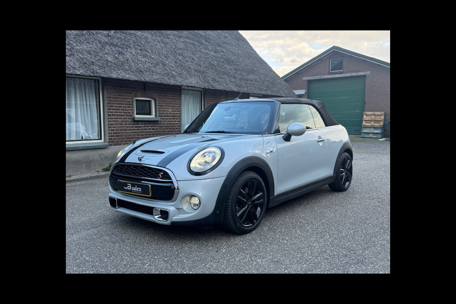 MINI Cabrio 2.0 Cooper S 192Pk JCW AUTOMAAT XENON UNION JACK NAVI ECC 96000KM!!!