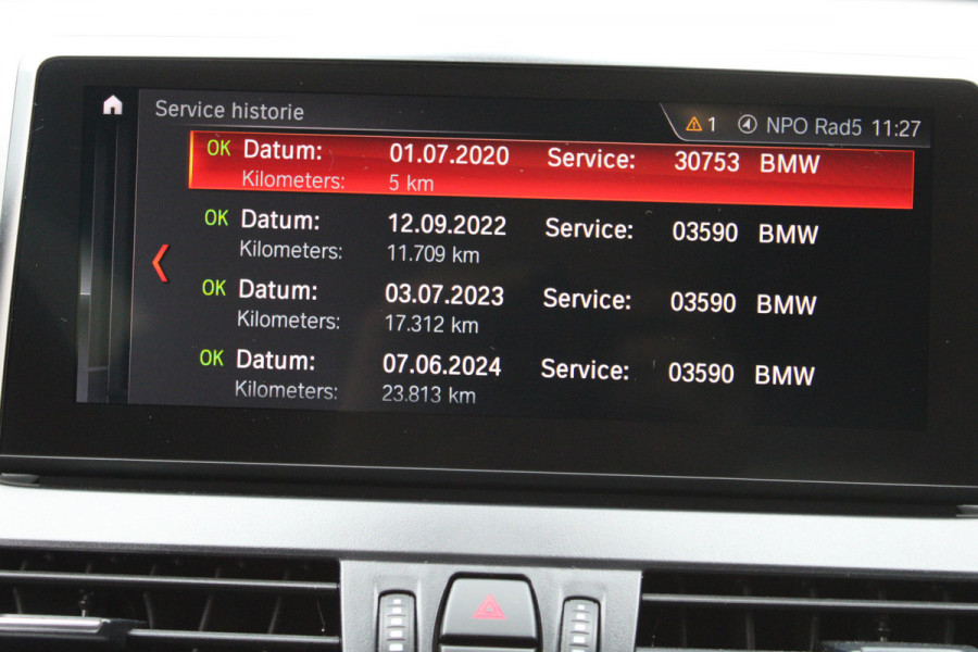 BMW 2 Serie Active Tourer 225xe PHEV High Exe SOh 90.6% M-SPORT LEER LED NAVI 36000KM!!!