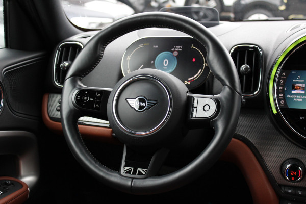 MINI Countryman 1.5 Cooper S E ALL4 MINI Yours / Camera / Head-up / Leder / Navigatie / 18'' / Stoelverwarming / DAB / ACC / Alarm Klasse 3