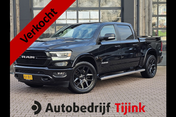 Dodge Ram 1500 5.7 V8 4x4 Crew Cab Laramie | Pano | Trekhaak | Leder | Alpine | Keyless | Camera | Sidesteps | Navi | 12" scherm | Klep uitlaat |
