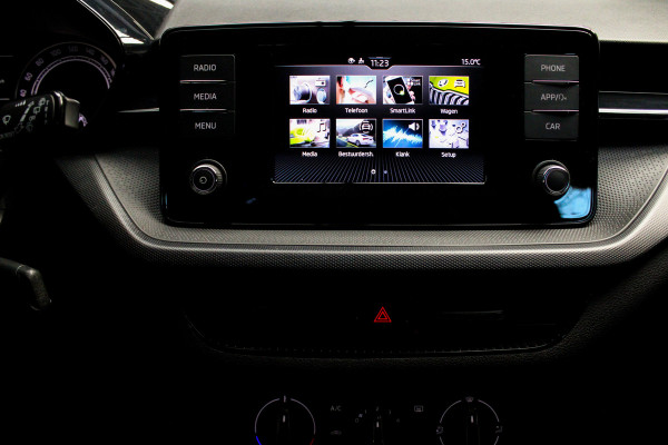 Škoda Fabia 1.0 Navi Airco Stoelverwarming PDC Cruise C. Carplay  BTW auto