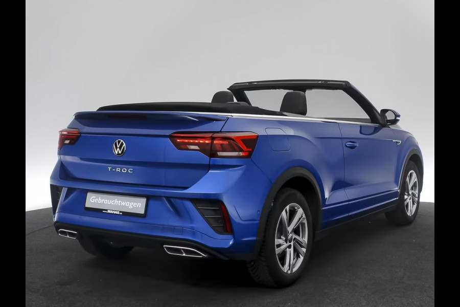 Volkswagen T-Roc Cabrio 1.5 TSI R-Line ** LED, NAVI+, ACC, TREKH, SPIEGEL- & WINTER-PACK, 17-inch LMV ** 1e EIG - VW-AG - UNFALLFREI ** ** INFORMEER OOK NAAR ONZE AANTREKKELIJKE FINANCIAL-LEASE TARIEVEN **