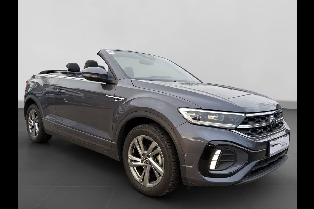 Volkswagen T-Roc Cabrio 1.5 TSI R-Line ** LED, NAVI+, ACC, TREKH, SPIEGEL- & WINTER-PACK, 17-inch LMV ** 1e EIG - VW-AG - UNFALLFREI ** ** INFORMEER OOK NAAR ONZE AANTREKKELIJKE FINANCIAL-LEASE TARIEVEN **