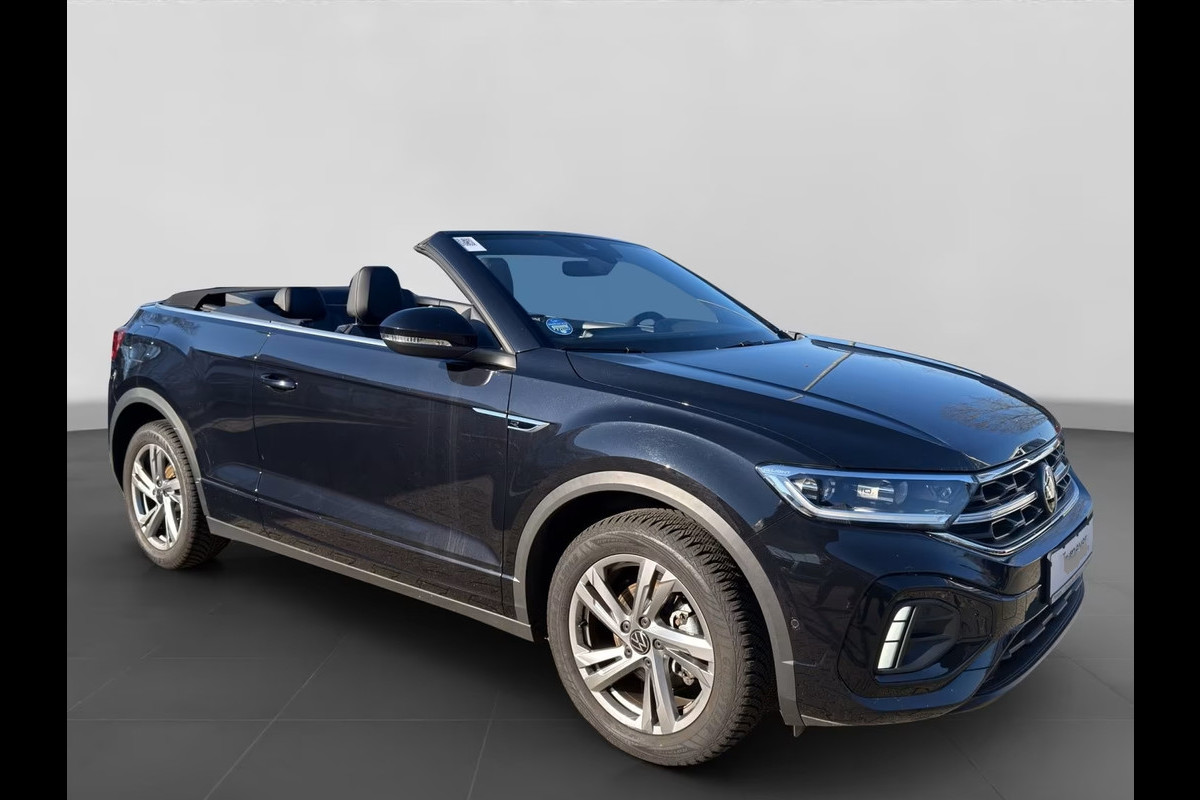 Volkswagen T-Roc Cabrio 1.5 TSI R-Line ** LED, NAVI+, ACC, TREKH, SPIEGEL- & WINTER-PACK, 17-inch LMV ** 1e EIG - VW-AG - UNFALLFREI ** ** INFORMEER OOK NAAR ONZE AANTREKKELIJKE FINANCIAL-LEASE TARIEVEN **