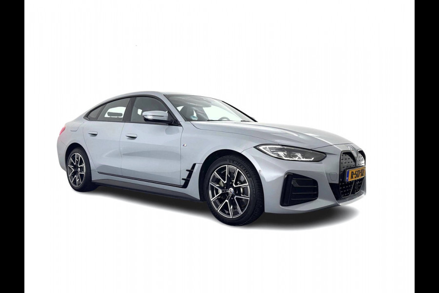 BMW i4 eDrive40 84 kWh [ 3-Fase ] (INCL.BTW) *LEATHER-MICROFIBRE | FULL-LED | ADAPTIVE-CRUISE | HEATED-SPORTSEATS | CAMERA | DAB | WIDESCREEN-DIGI-COCKPIT | NAVI-FULLMAP | ECC | PDC | 18''ALU*