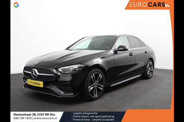 Mercedes-Benz C-Klasse 300e AMG Line sedan Automaat | Climate control | Adaptieve cruise control | Parkeersensoren | Achteruitrijcamera | Sfeerverlichting | Stoelverwarming | Keyless | LED | Navigatie