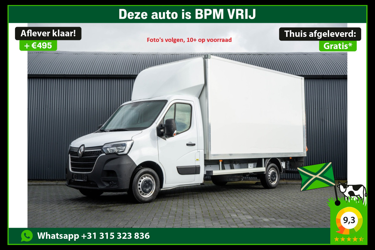 Renault Master 2.3dCi | Bakwagen met Laadklep | LED | Carplay | Camera | Cruise