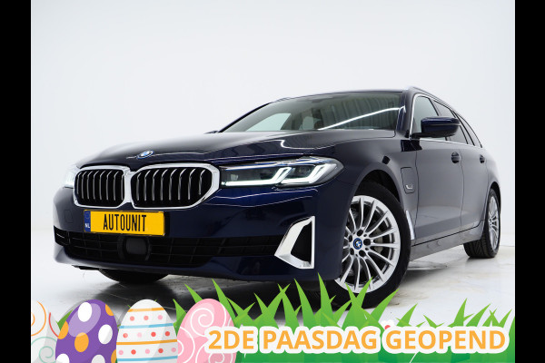 BMW 5 Serie Touring 530e Luxury Line | LaserLED | Harman/Kardon | M Stuur | Leder | HUD | Keyless | Adaptive Cruise | Camera | Carplay