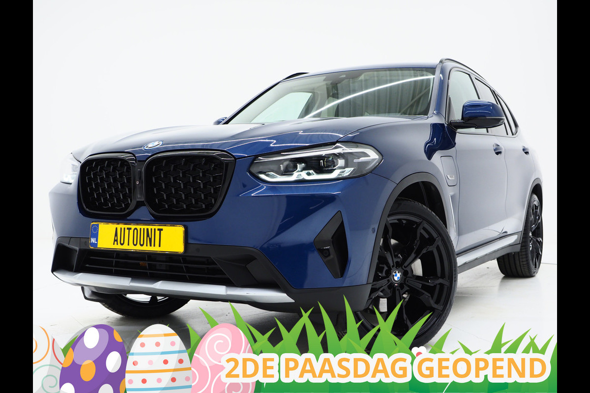 BMW X3 xDrive30e LCI High Executive | Leder | Sportstoelen | 360 | Virtual | Sfeerverlichting | DAB | Carplay