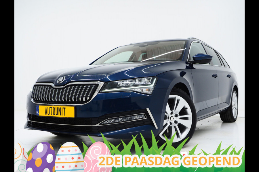 Škoda Superb Combi 1.4 TSI iV Style | Panoramadak | Canton | Leder | Camera | Adaptive Cruise | Memory | Carplay