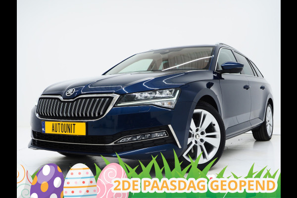 Škoda Superb Combi 1.4 TSI iV Style | Panoramadak | Canton | Leder | Camera | Adaptive Cruise | Memory | Carplay